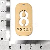304 Stainless Steel Pendants STAS-D200-02I-G-3