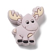 Elk Food Grade Eco-Friendly Silicone Focal Beads SIL-D004-01B-02-1