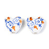 Handmade Porcelain Ceramic Beads PORC-T134-28B-2