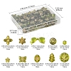 110Pcs 11 Styles Transparent Acrylic Beads OACR-FS0002-07-4