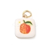 Printed 304 Stainless Steel Pendants STAS-A131-10A-G-1