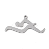 Non-Tarnish 304 Stainless Steel Pendants STAS-B062-10P-1