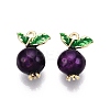 Alloy Enamel Pendants ENAM-N056-404A-1