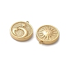 304 Stainless Steel Pendants STAS-L022-498G-2