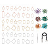 DIY UV/Epoxy Resin Pendant Necklace Making Kits DIY-TA0008-72-10