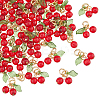 50Pcs Acrylic Pendant PALLOY-HS00018-1