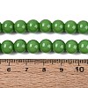 Opaque Solid Color Glass Beads Strands GLAA-T032-P8mm-17-4