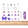 DIY Jewelry Set Making Findings Kits DIY-FS0008-57-5