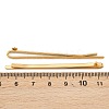 304 Stainless Steel Hair Bobby Pins Findings STAS-F329-02B-G-3