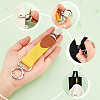 AHADEMAKER 6Pcs 6 Colors Alloy & Iron Hat Clip for Travel AJEW-GA0004-62B-3