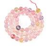 K9 Glass Beads Strands GLAA-N014-8mm-01-2