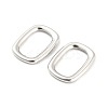 Non-Tarnish 304 Stainless Steel Linking Rings STAS-I202-09P-2