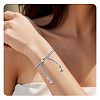 24Pcs 12 Colors Bohemian Braided Polyester Cord Bracelet Making MAK-SP0001-10-6