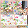 PVC Waterproof Shopwindow Decorative Sticker DIY-WH20007-17D-5