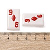 Baking Paint Glass Enamel Beads LAMP-Q045-07B-5