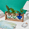 Heart Glass Vase AJEW-WH0777-010-2