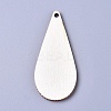 Unfinished Blank Poplar Wood Big Pendants LS-WOOD-D021-13-2