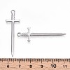 Non-Tarnish 304 Stainless Steel Pendants STAS-N098-135P-3