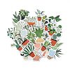 44Pcs 44 Styles Plant Theme Paper Stickers Sets STIC-P004-08-2