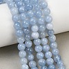 Natural Dyed White Jade Beads Strands GG-CBAEB22-B01-6mm-01-1