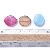 Transparent & Opaque Czech Glass Beads GLAA-O018-17-4