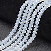 Electroplate Glass Beads Strands EGLA-L029-01-1
