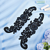 Sew on Flower Appliques PATC-WH0005-46A-4