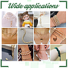 1000Pcs 5 Colors Rack Plating Brass Beads KK-PH0005-33A-4