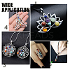 28Pcs 7 Style Carnelian & Yellow Aventurine & Tiger Eye & Green Aventurine & Lapis Lazuli & Amethyst & Turquoise Cabochons G-SC0002-13A-6