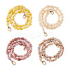 4Pcs 4 Colors Acrylic Beads Bag Strap FIND-GN0001-06-2