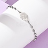Religion 304 Stainless Steel Link Bracelets LS-BJEW-F524-05A-P-2