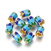 Alloy Bead Caps ENAM-G111-03G-1