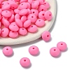 100Pcs Food Grade Eco-Friendly Silicone Beads SIL-YW0001-84C-1