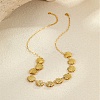 Ocean 304 Stainless Steel Link Chain Necklaces for Women LS-NJEW-A060-01F-G-1