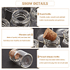 DIY Wish Bottle Pendant Decoration Making Kit DIY-BC0006-59-4