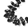 Electroplate Glass Beads Strands EGLA-XCP0001-18-3