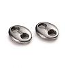 Tarnish Resistant 304 Stainless Steel Oval Links connectors STAS-I141-02P-2