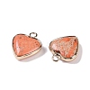 Dyed Synthetic Imperial Jasper Pendants G-P529-08G-07-2