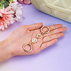 304 Stainless Steel Enamel Bag Extension Chains AJEW-TAC00018-5