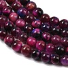 Natural Tiger Eye Beads Strands G-F561-6mm-B09-6