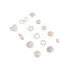 ABS Plastic Imitation Pearl Cabochons OACR-CJ0001-08-4