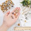 100Pcs 10 Style Tibetan Style Alloy Beads FIND-NB0002-99-4