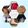 18Pcs 9 Styles Alloy Resin Replacement Zipper Sliders HJEW-TAC0099-9