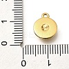 304 Stainless Steel Rhinestone Charms STAS-M109-13G-4