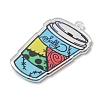 Halloween Theme Printed Acrylic Pendants OACR-P026-B05-2