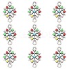 Alloy Connector Charms FIND-YW0004-36-1
