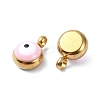 Ion Plating(IP) Real 18K Gold Plated 201 Stainless Steel Charms STAS-L024-020G-05-2