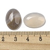 Natural Grey Agate Gemstone Cabochons G-C115-01A-26-3