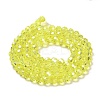 Transparent Glass Beads EGLA-A035-T6mm-B03-2