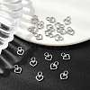 SHEGRACE Brass Heart Charms XGR0161P-100P-4